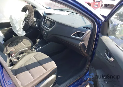 2022 Hyundai Accent Se из США, поврежденный, VIN 3KPC24A62NE186057
